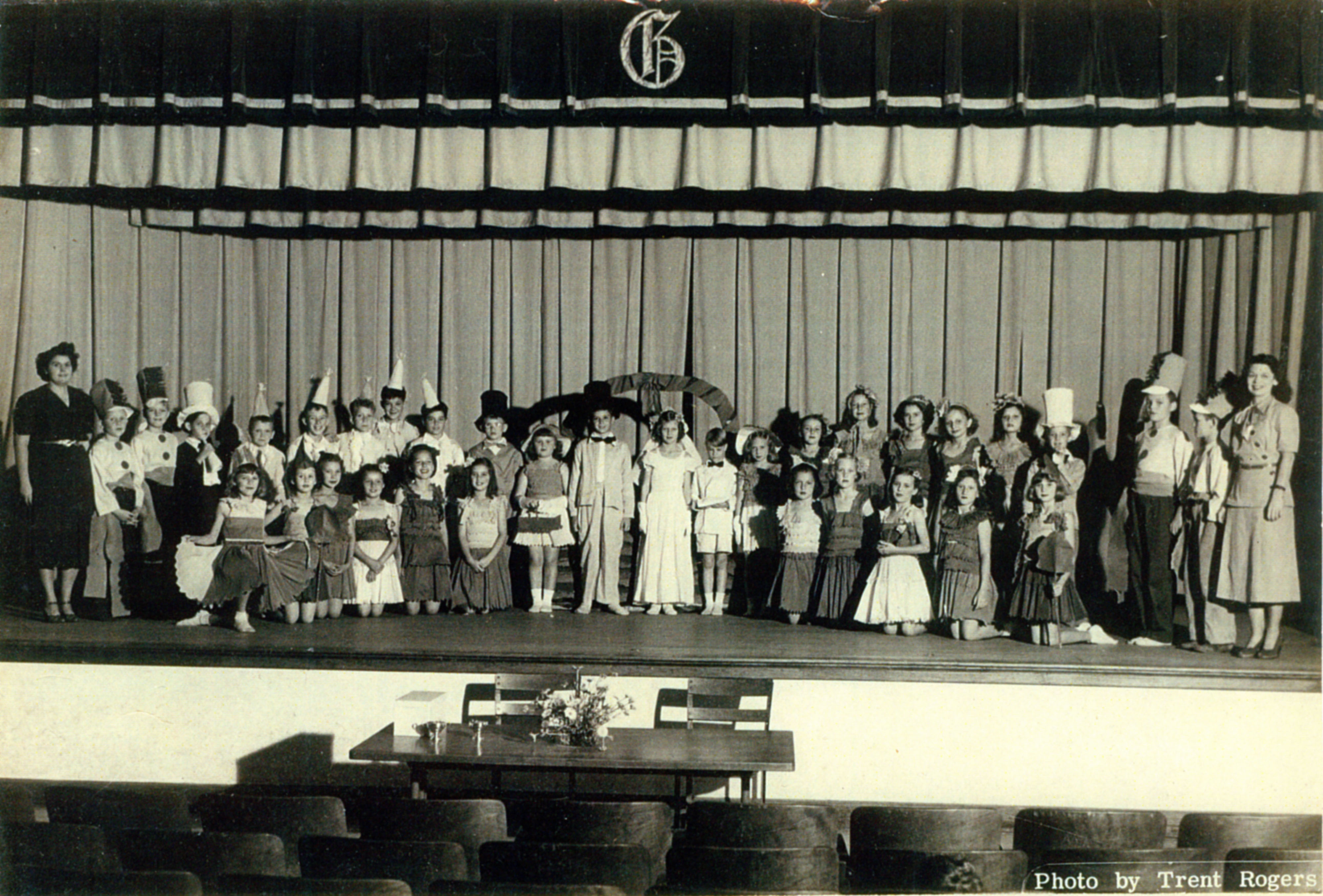 A play at Kirby Smith School stage, Gainesville, FL