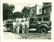 Hawthorne Fire Department standing in front of its first fire engine